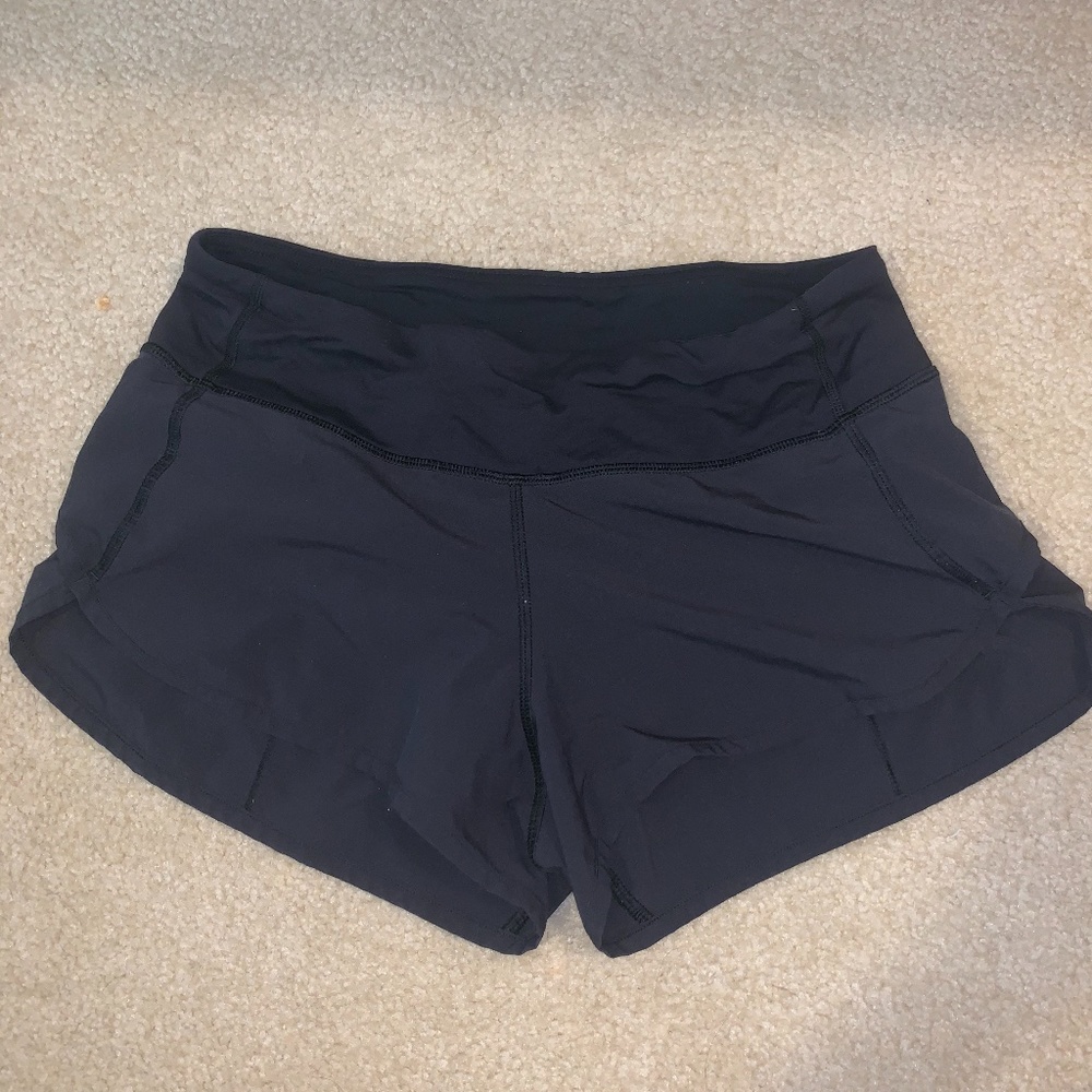Lululemon black shorts